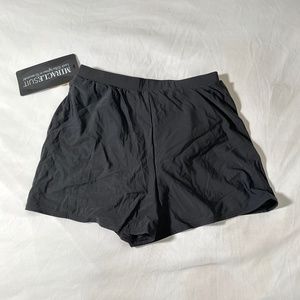 NWT MiracleSuit Black Swim Shorts Size 8